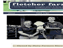 Tablet Screenshot of fletcherfamilyfarm.com